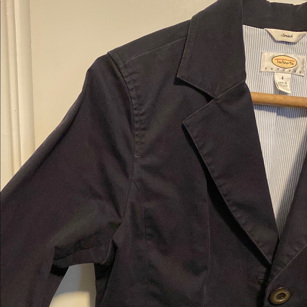 Talbots Petite Black Blazer - Picture 8 of 11